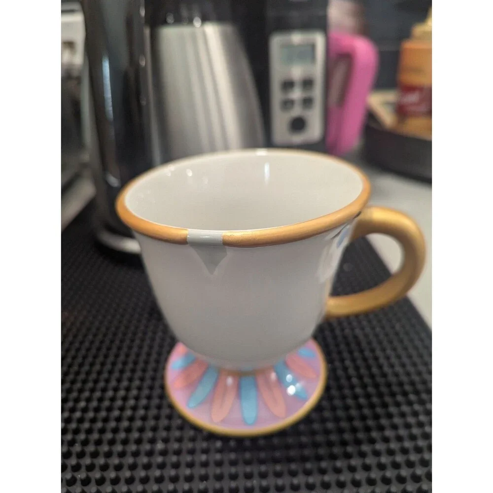 Disney Parks Beauty And The Beast Chip‎ The Tea Cup Ceramic Coffee Cup Mug